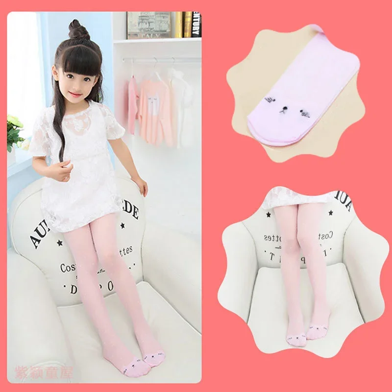 Sweet Cat Printed Girls Pantyh - đánh giá và giá Tights Pantyhose Sheer