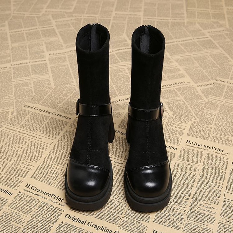Women Platform Chunky High Hee - đánh giá và giá No Show Sock Women
