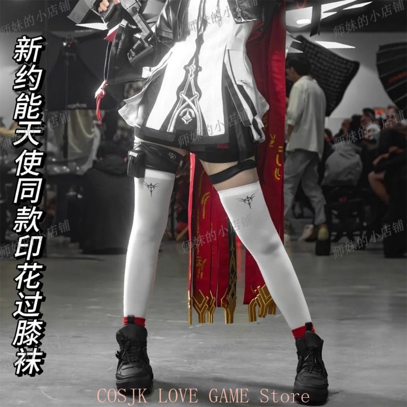 Game Arknights Exusiai The New - đánh giá và giá Knee High Sock Women