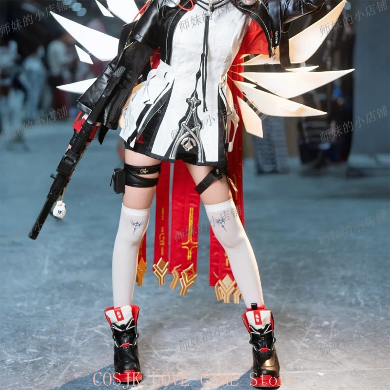 Game Arknights Exusiai The New - đánh giá và giá Knee High Sock Women