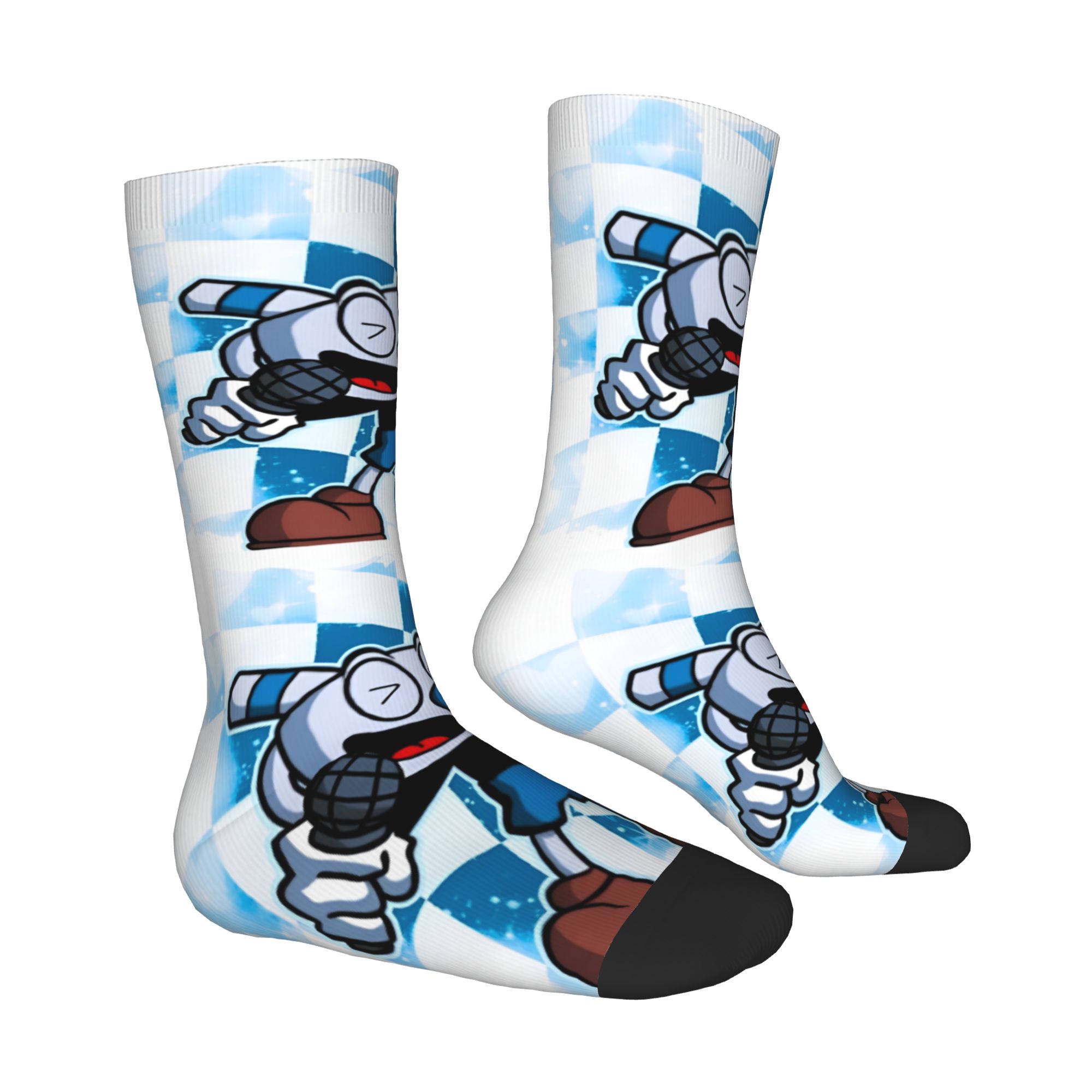 Custom Cuphead And Mugman Mens - đánh giá và giá Dress Sock Men