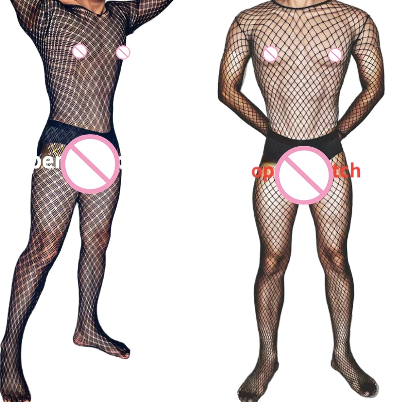 Plus Size Men's Black Sexy Lin - đánh giá và giá Fishnet Stocking Women